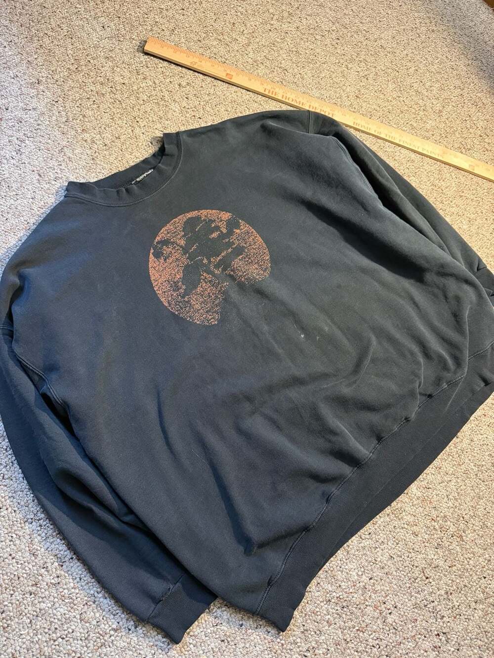 Selected Homme x Daniel van der Noon Moon Graphic Crewneck Sweatshirt